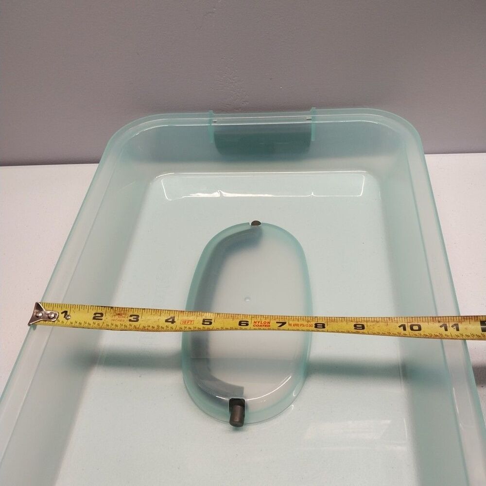 Calphalon Replacement Lid Cover Seafoam Green Gray 15.5x11 Rectangular Baking - Picture 6 of 6